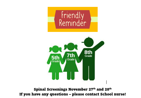 Spinal Screenings - November